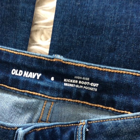 Old Navy High Rise Kicker Bootcut Jeans - Picture 6 of 6